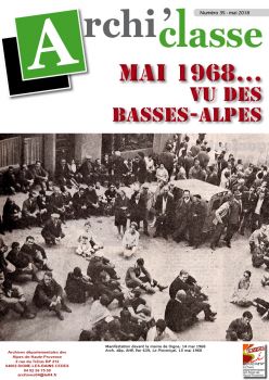 mai 1968... vu des Basses-Alpes