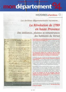 La Révolution de 1789 en haute Provence
