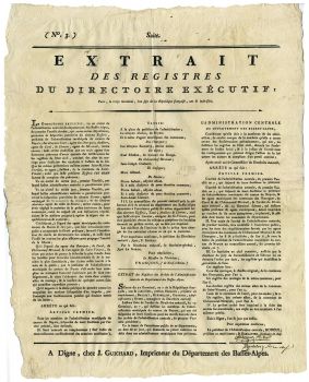 Pochette pédagogique - La Haute Provence à travers les cahiers de doléances, 1789