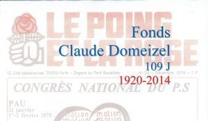 Fonds Claude Domeizel