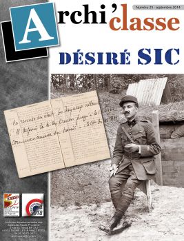 Archi'classes - Désiré SIC, un combattant bas-alpin pendant la Grande guerre