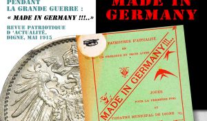 Archi'classes - Écrire et chanter pendant la Grande guerre : " Made in Germany !!!.."
