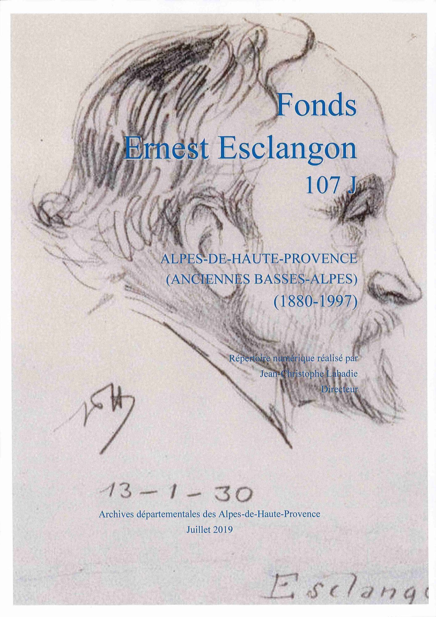 Fonds Ernest Esclangon