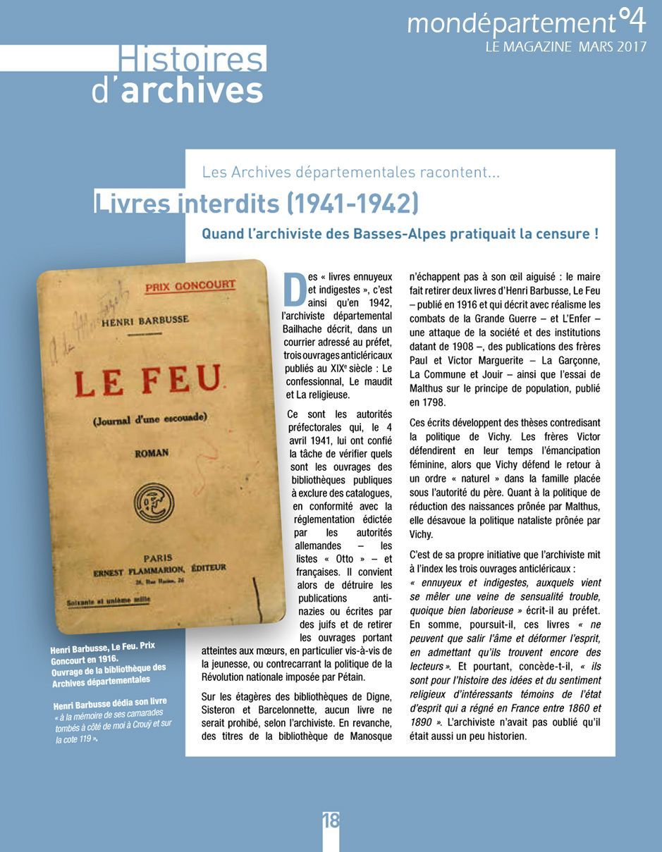 Livres interdits (1941-1942)