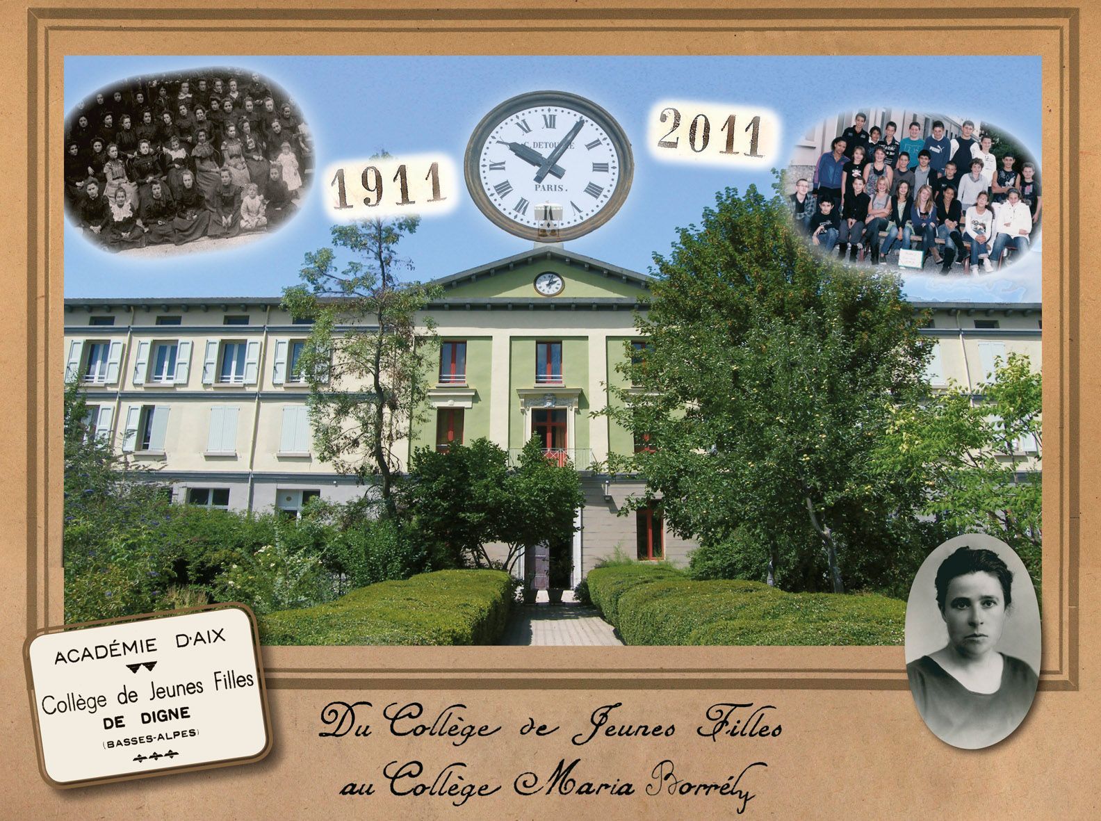 Du collège de jeunes filles au collège Maria Borrély