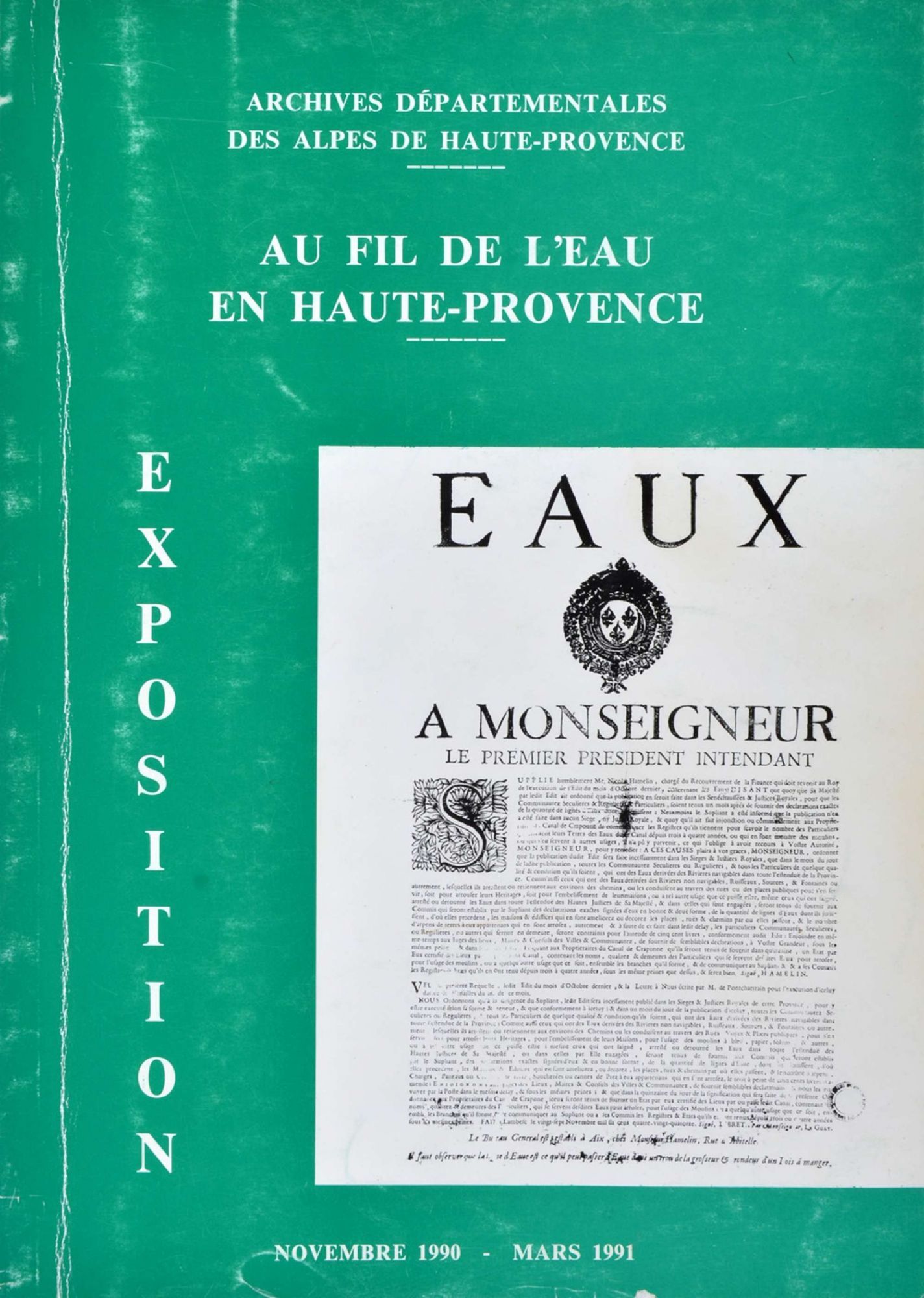 Au fil de l'eau en haute Provence