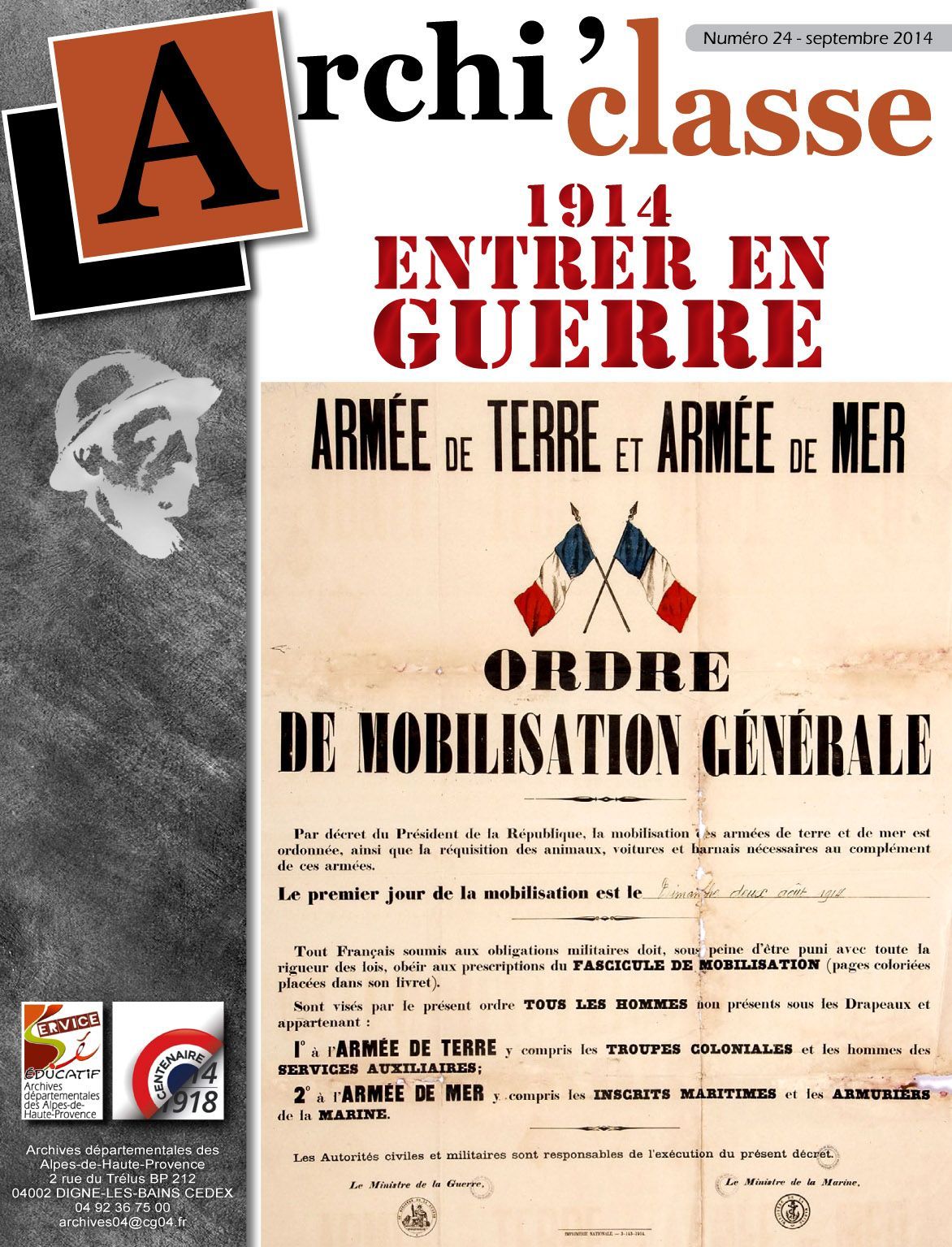 Entrer en guerre 1914