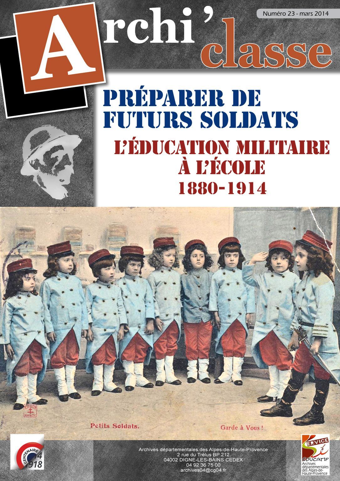 14-18 (préparer de futurs soldats : l'éducation militaire à l'école 1880-1914)