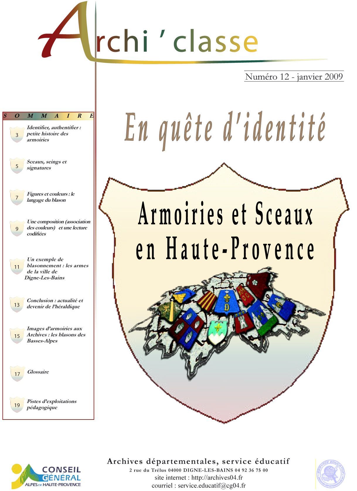 En quête d'identité, armoiries et screaux en Haute-Provence