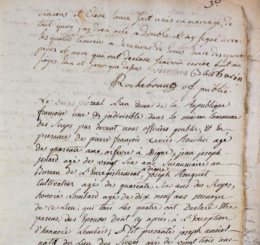 Informations personnelles